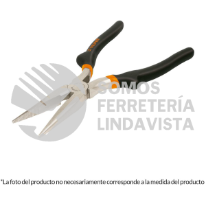 17315 T203-7 PINZA DE PUNTA Y CORTE 7" MANGO DE PVC TRUPER