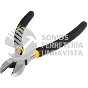 22639 PCD-8P PINZA DE CORTE DIAGONAL 8" MANGO DE VINIL PRETUL