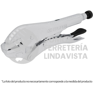 17424 PPT-10R PINZA DE PRESION 10" MORDAZA RECTA TRUPER