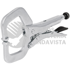 17416 PPP-6R PINZA DE PRESION 6" TIPO "C" CON MORDAZA FIJA TRUPER