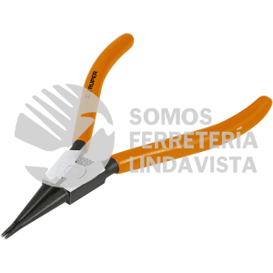 17363 PA-368 PINZA PUNTA RECTA 7" PARA ABRIR ANILLOS MANGO DE PVC TRUPER