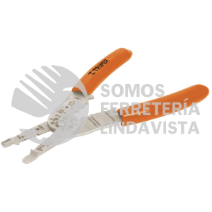 17357 PE-CA-8 PINZA 8" PELA CABLES 24 A 12 AWG TRUPER