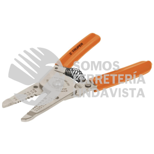 17356 PE-CA-6 PINZA 6" PELA CABLES 22 A 10 AWG TRUPER