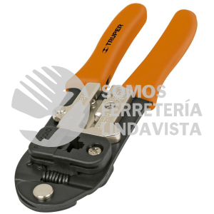 18342 PRJ-45 PINZA 8" PONCHADORA PARA CABLES RJ-45 8 CONTACTOS TRUPER