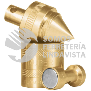 17067 PLOM-1L PLOMADA DE LATON 12 OZ CON CENTRO Y GUIA MAGNETICA TRUPER