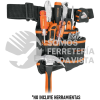 15312 POHE-7N PORTA HERRAMIENTAS DE POLIESTER 7 COMPARTIMENTOS TRUPER