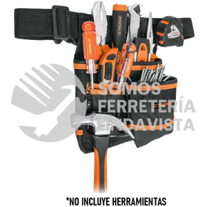 15312 POHE-7N PORTA HERRAMIENTAS DE POLIESTER 7 COMPARTIMENTOS TRUPER