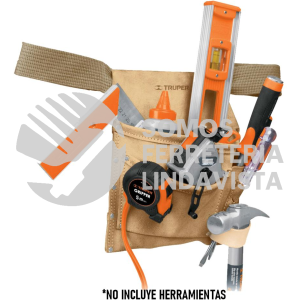 11533 POHE-10C PORTA HERRAMIENTAS DE CARNAZA CON 10 COMPARTIMENTOS TRUPER