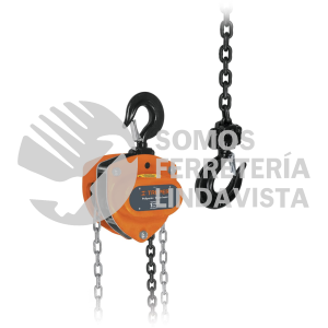16824 POL-1 POLIPASTO DE CADENA DE 1 TON TRUPER