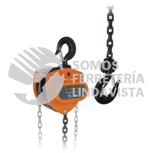 16825 POL-1-1/2 POLIPASTO DE CADENA DE 1-1/2 TON TRUPER