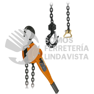 16841 POPA-1 POLIPASTO DE PALANCA DE 1 TONELADA DE TRUPER