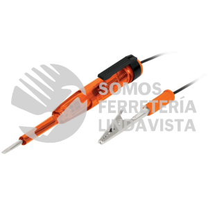 13987 PROCO-14X PROBADOR DE CIRCUITOS 14 CM DE CORRIENTE DIRECTA C/CAIMAN TRUPER