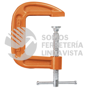 17691 PNT-2G PRENSA 2-1/2" PROFUNDA DE HIERRO NODULAR PARA CARPINTERIA TRUPER