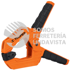 17702 PRE-8 PRENSA DE RESORTE DE 8" CUERPO DE NYLON CON MANGO DE TPR TRUPER