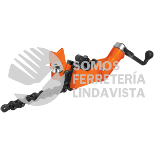 17704 PTU-25C PRENSA 2-1/2" DE CADENA PARA TUBO CUERPO DE HIERRO NODULAR TRUPER