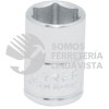 4712M DADO CUADRO DE 1/4", 6 PUNTAS, METRICO, 12 MM URREA