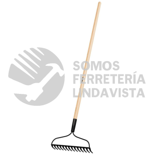 25054 R-14AL-P RASTRILLO JARDINERO 14 DIENTES PRETUL