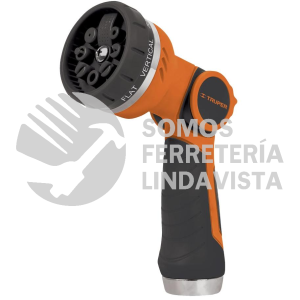 17479 PR-307 PISTOLA PARA RIEGO DE 8 FUNCIONES PLASTICA TRUPER