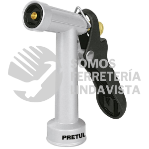 22750 PIM-4 PISTOLA PARA RIEGO DE 4" DE 2 FUNCIONES METALICA PRETUL
