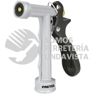 22756 PIM-5 PISTOLA PARA RIEGO DE 5" DE 2 FUNCIONES METALICA PRETUL