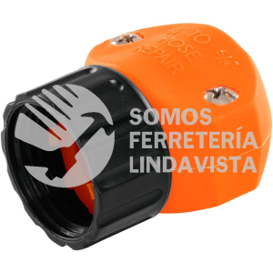 12718 REF-5/8-3/4 CONECTOR 5/8"-3/4" HEMBRA DE ABS PARA MANGUERA TRUPER