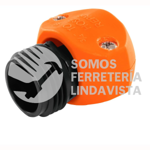 12716 REM-5/8-3/4 CONECTOR 5/8"-3/4" MACHO DE ABS PARA MANGUERA TRUPER