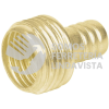 26031 CM-1/2P CONECTOR 1/2" MACHO DE LATON LAMINADO PRETUL