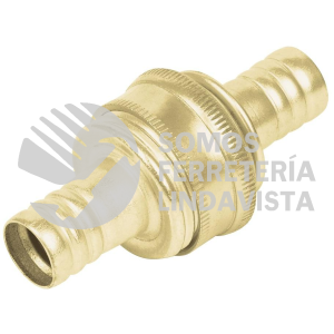 26032 CFM-1/2P JUEGO CONECTORES 1/2" MACHO/HEMBRA DE LATON LAMINADO PRETUL