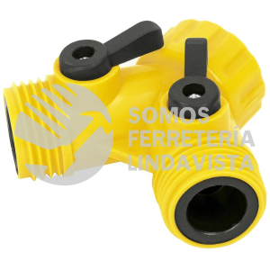 20050 AD-2P CONECTOR "Y" 3/4" PLASTICO PARA MANGUERA PRETUL