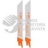 10787 SE-66M BLISTER CON 2 SEGUETAS SIERRA SABLE 6" 6 DPP PARA MADERA TRUPER