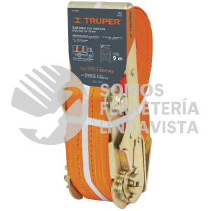 10313 SU-6000 SUJETADOR CON MATRACA CARGA MAXIMA 6000 KG TRUPER