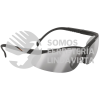 10825 LEDE-EP LENTES DE SEGURIDAD ESPEJO PLATA TRUPER VISION
