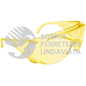 14254 LEN-SA LENTES DE SEGURIDAD AMBAR TRUPER SAFE