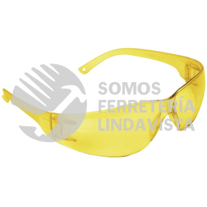 20403 LEN-SA-P LENTES DE SEGURIDAD AMBAR PRETUL LITE