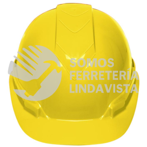 14294 CAS-A CASCO DE SEGURIDAD AJUSTE DE MATRACA AMARILLO TRUPER