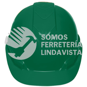 10374 CAS-V CASCO DE SEGURIDAD AJUSTE DE MATRACA VERDE TRUPER