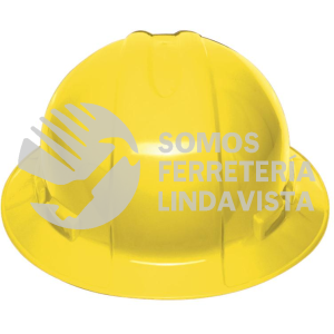10566 CAS-AX CASCO DE SEGURIDAD ALA ANCHA AMARILLO TRUPER