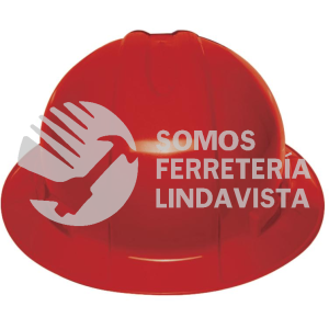 10573 CAS-RX CASCO DE SEGURIDAD ALA ANCHA ROJO TRUPER