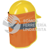 12355 CUNU-N CUBRENUCA PARA CASCO NARANJA CON REFLEJANTE TRUPER