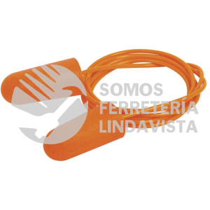 14223 TAC TAPON AUDITIVO DESECHABLE DE ESPUMA CON CORDON TRUPER