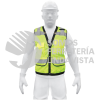 13484 CHS-800V-XL CHALECO SEGURIDAD REFORZADO VERDE CON BOLSAS XG TRUPER