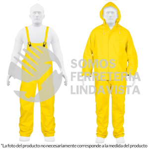 14417 TRA-PRO-S CONJUNTO IMPERMEABLE DOBLE CAPA TALLA CH TRUPER