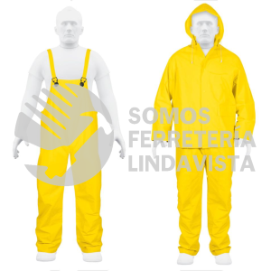 14419 TRA-PRO-L CONJUNTO IMPERMEABLE DOBLE CAPA TALLA G TRUPER