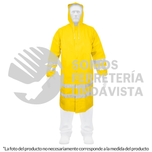 17722 IM-REF-M GABARDINA IMPERMEABLE DOBLE CAPA CON REFLEJANTE M TRUPER