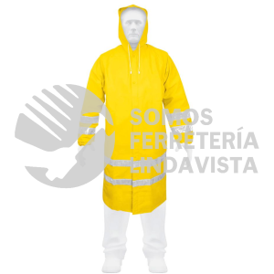 17723 IM-REF-L GABARDINA IMPERMEABLE DOBLE CAPA CON REFLEJANTE G TRUPER