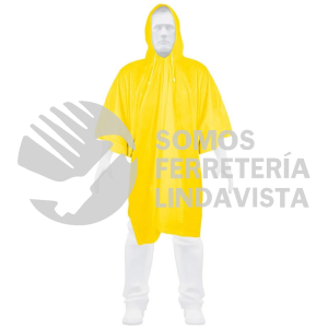 21541 PONCHO-P PONCHO O CAPAMANGA LIGERO DE PVC PRETUL