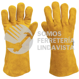 14242 GU-525 GUANTES DE CARNAZA LARGOS UNITALLA TRUPER