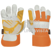 14246 GU-215 GUANTES DE CARNAZA Y LONETA CON REFUERZO UNITALLA TRUPER