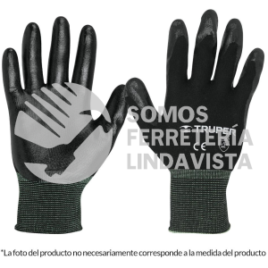13293 GU-121 GUANTES DE NYLON RECUBIERTOS DE NITRILO CH TRUPER