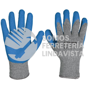 15265 GU-411 GUANTES DE POLIESTER RECUBIERTOS DE LATEX CH TRUPER